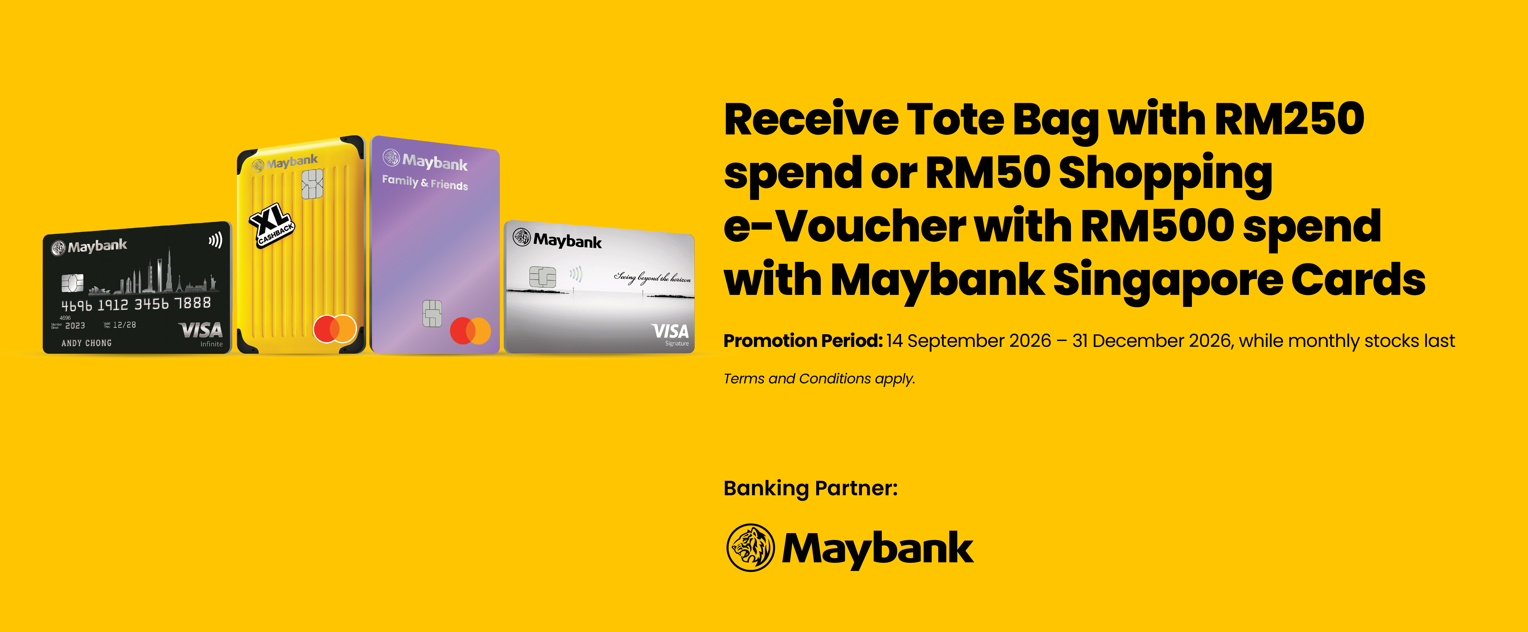 Maybank Singapore Tourist Privileges Program 